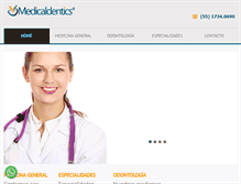 Tablet Screenshot of medicaldentics.com